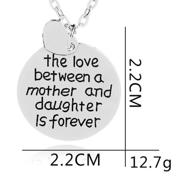 Mother Daughter Necklace - Picture 6 of 7